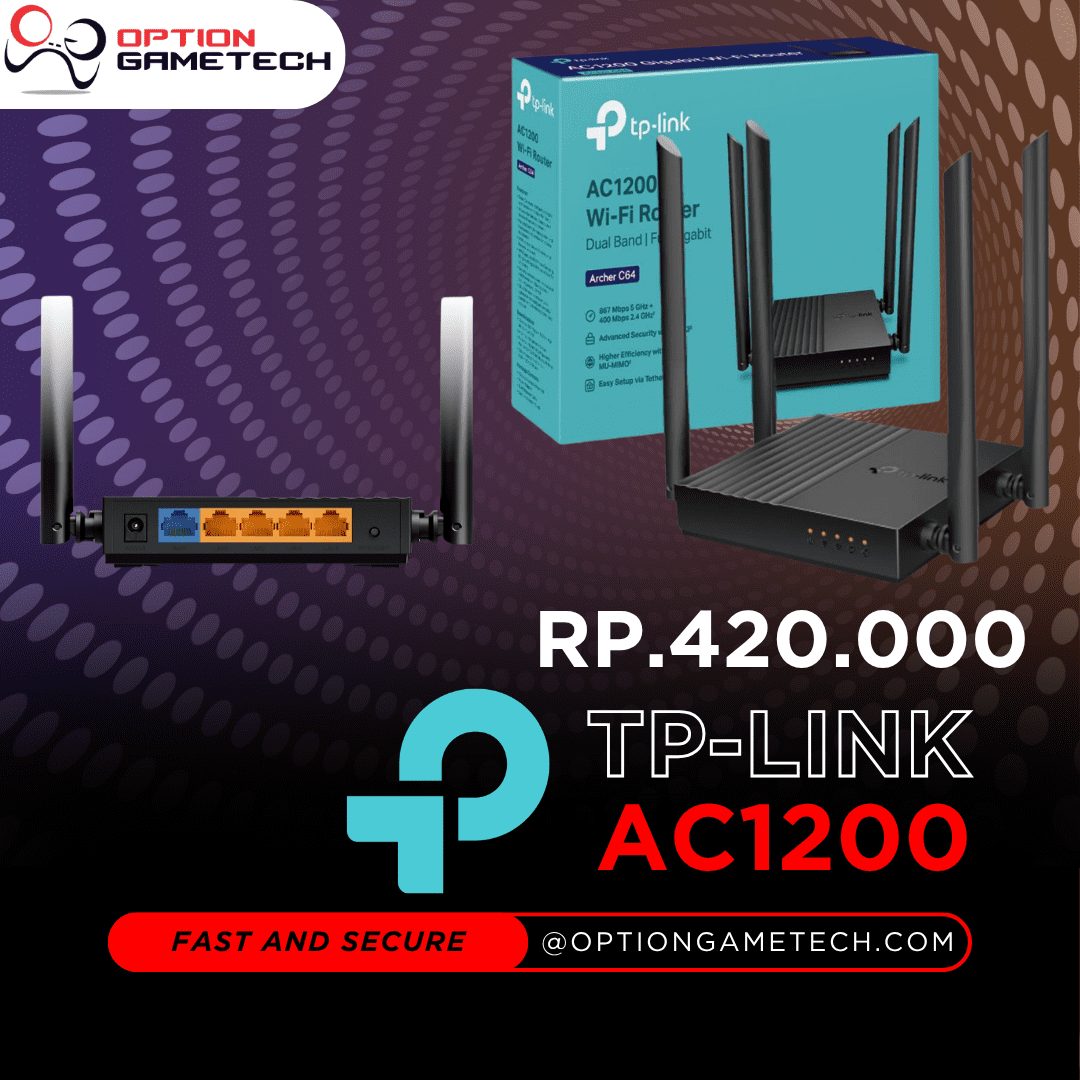 TP LINK AC1200 ARCHER C64