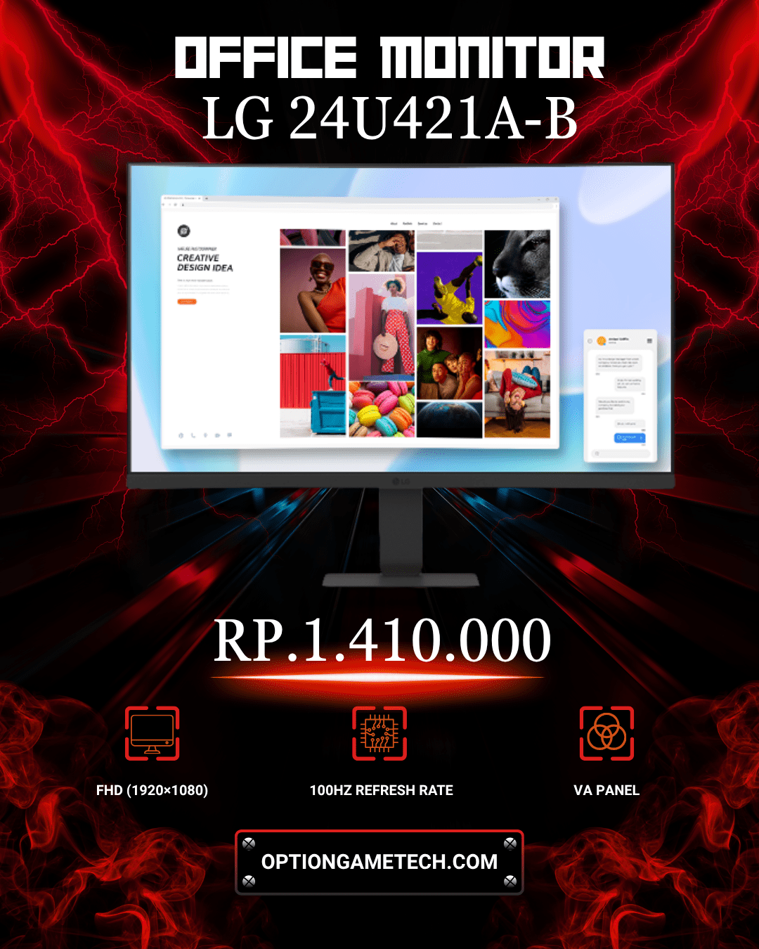 LG 24U421A-B