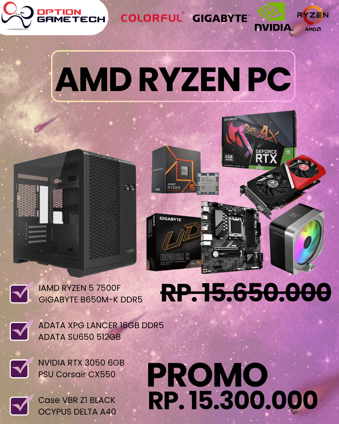 AMD RYZEN GAMING PC