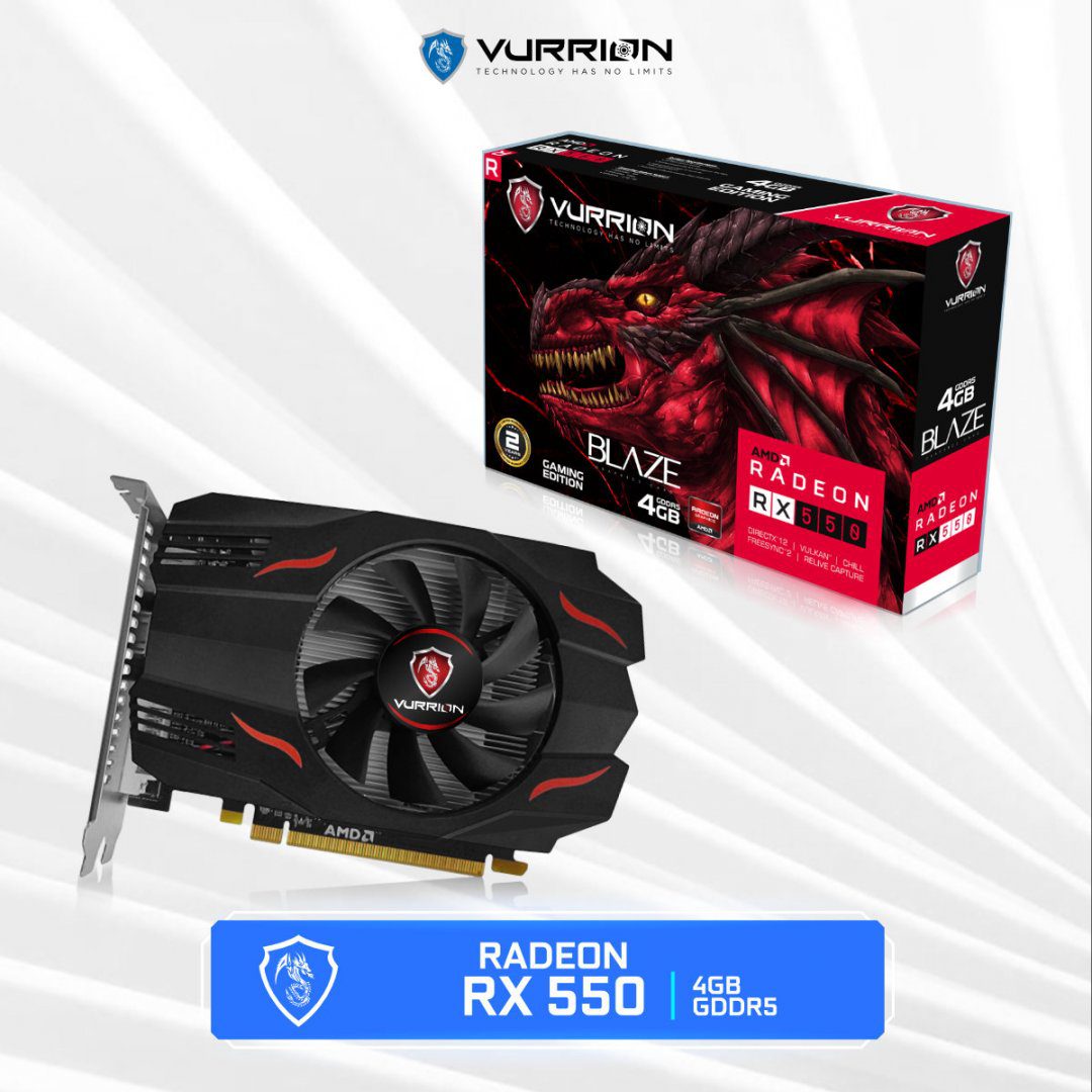 VURRION RX550 4GB GDDR5