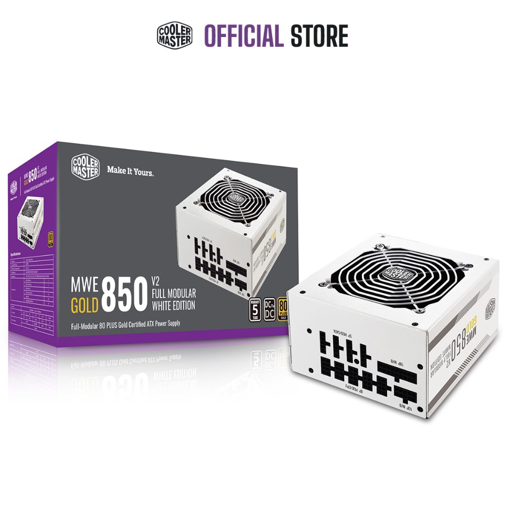 Cooler Master V850 Gold-V2 White Edition