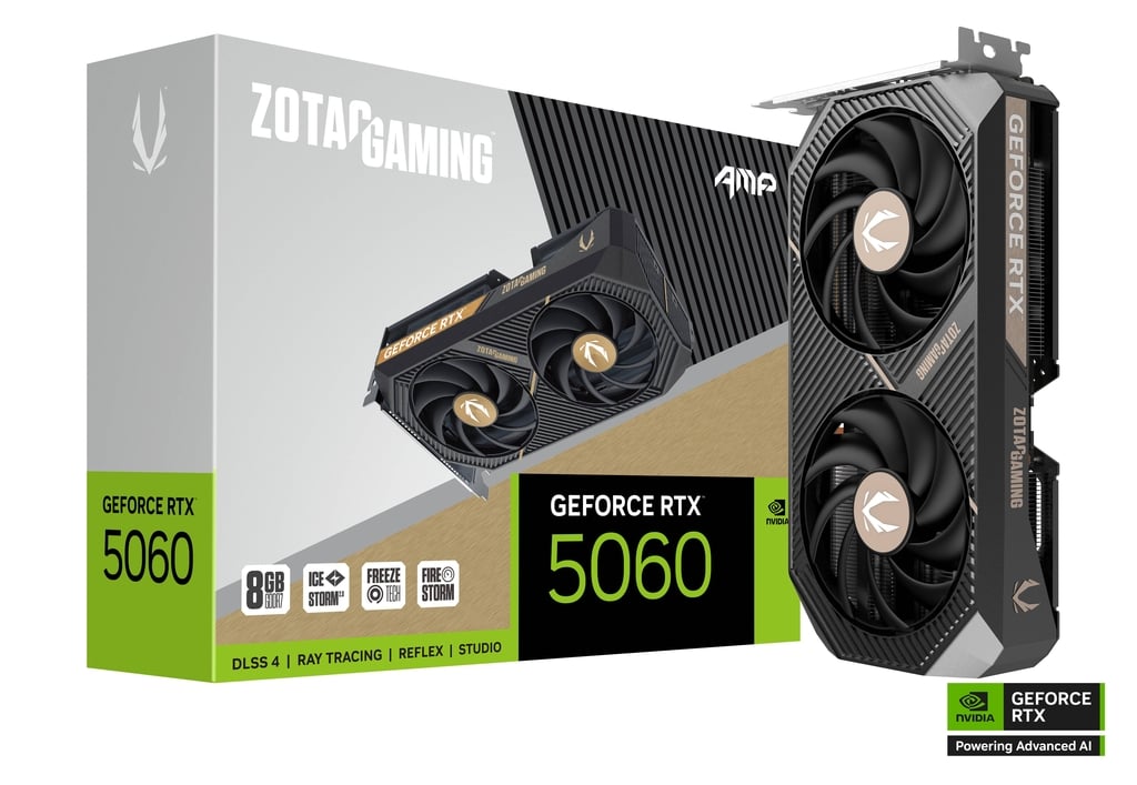 ZOTAC RTX 5060 AMP 8GB GDDR7