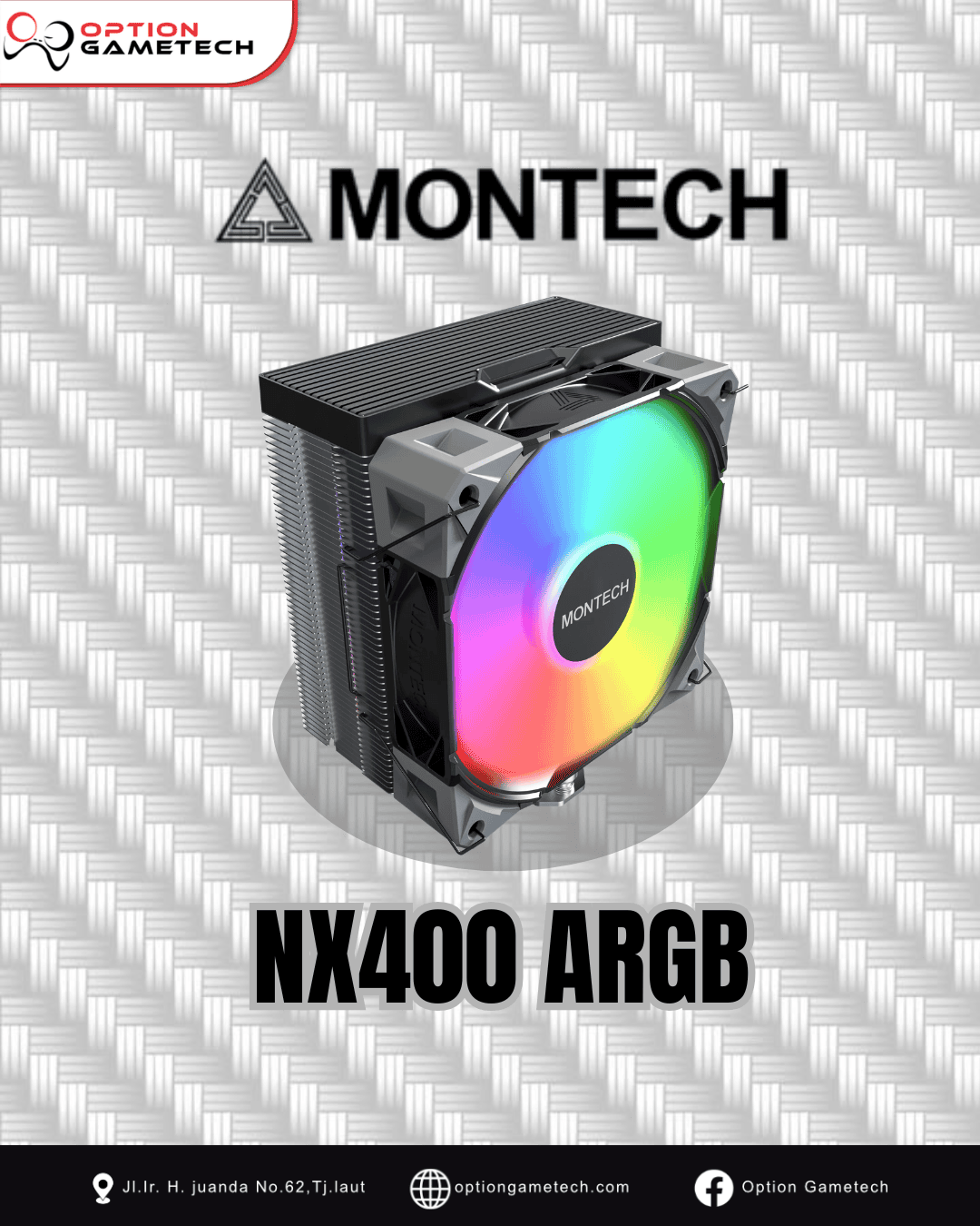 MONTECH NX400 ARGB CPU COOLER