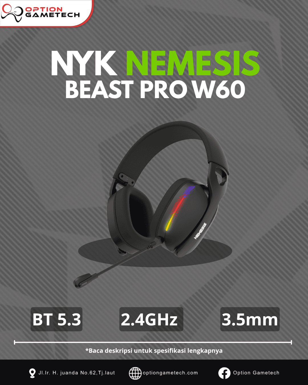 NYK NEMESIS BEAST PRO W60