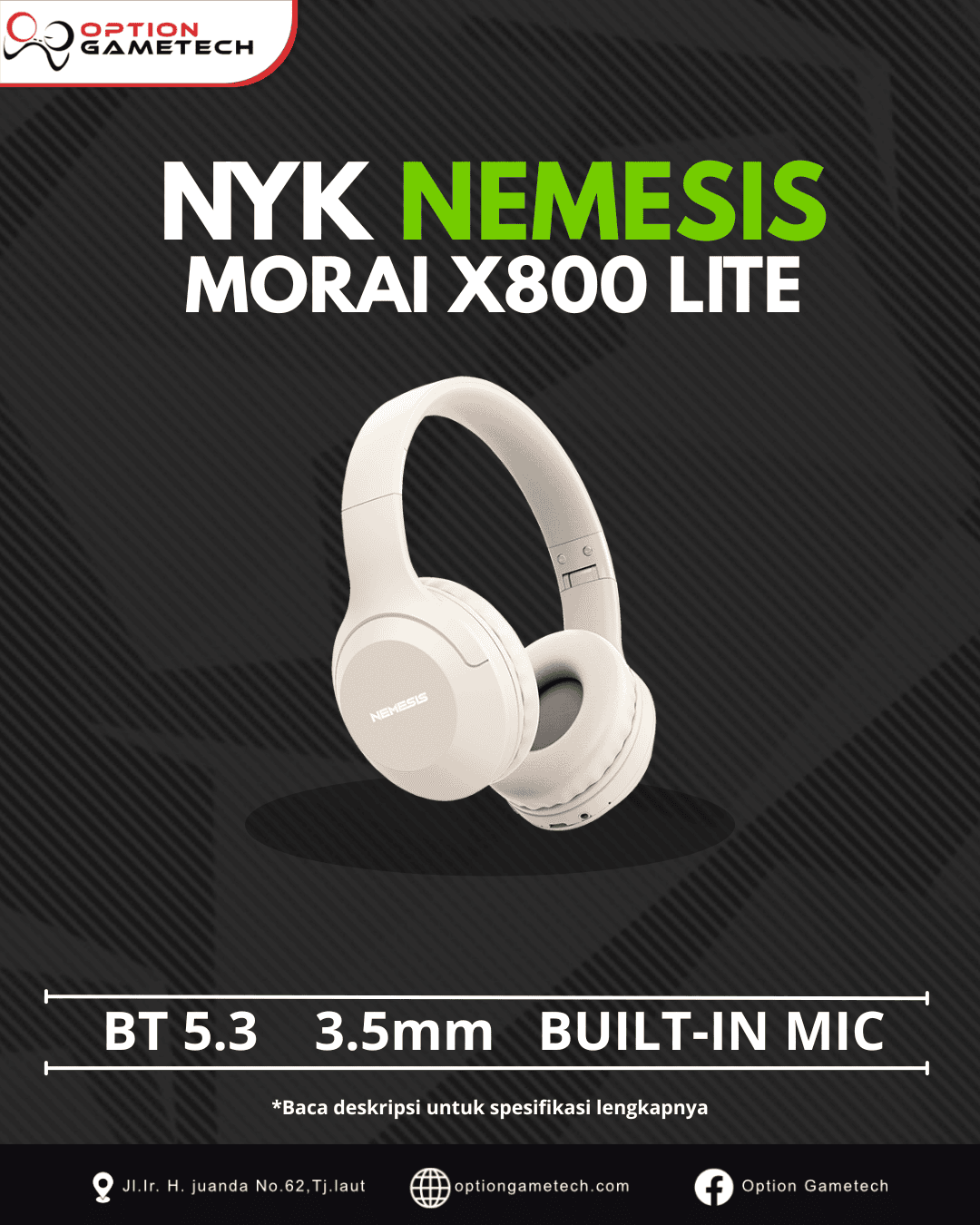 NYK NEMESIS MORAI X800 LITE