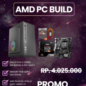 PC Gaming & Kerja Murah AMD Ryzen
