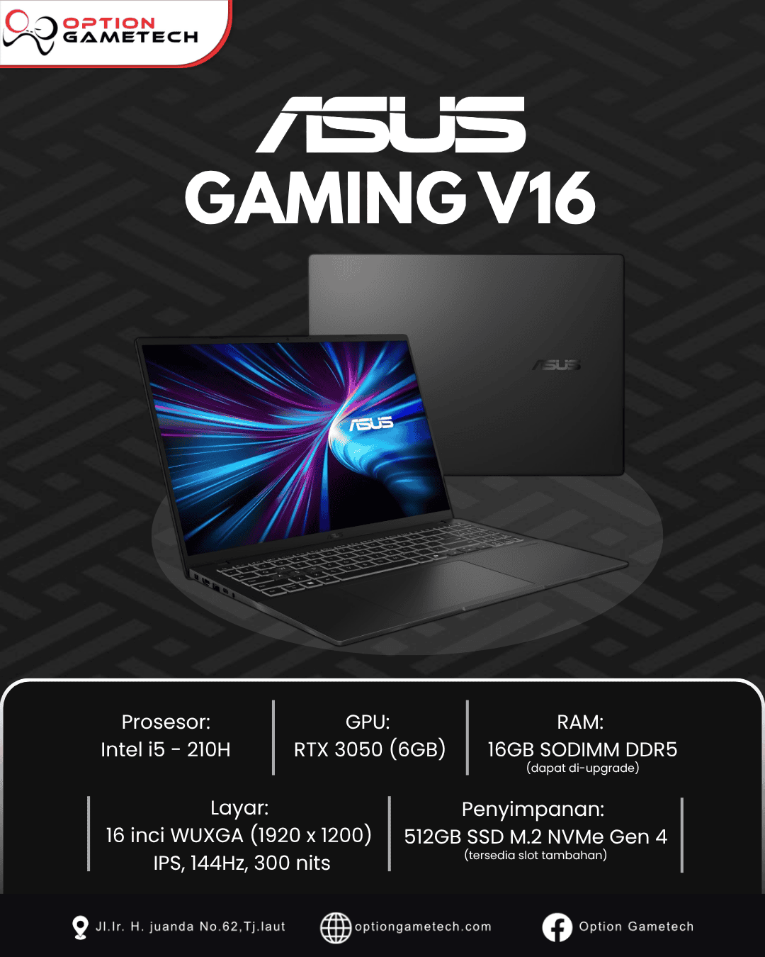 Asus Gaming V16