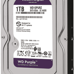 WESTERN DIGITAL HDD PURPLE 1TB