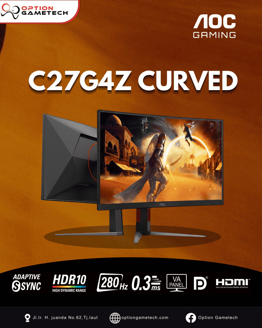 AOC GAMING C27G4Z