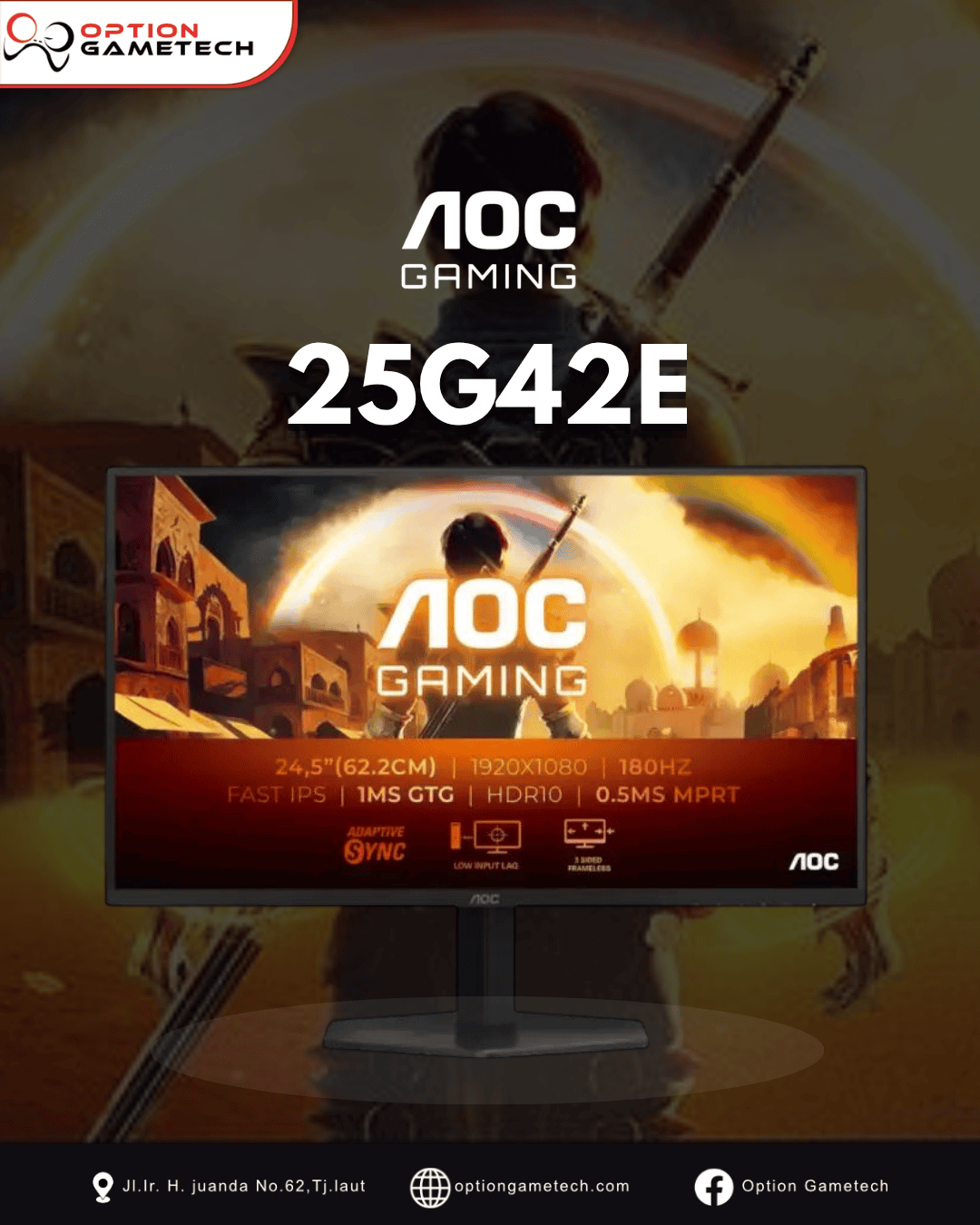 AOC gaming 25G42E